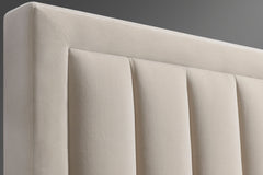 Emelie Channel Tufted Bed