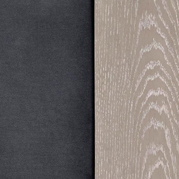 Performance Velvet Lead | Moonlight Grey Oak