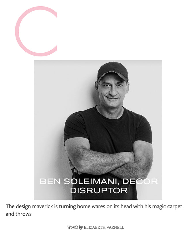 Ben Soleimani - Ben Soleimani, Design Disruptor