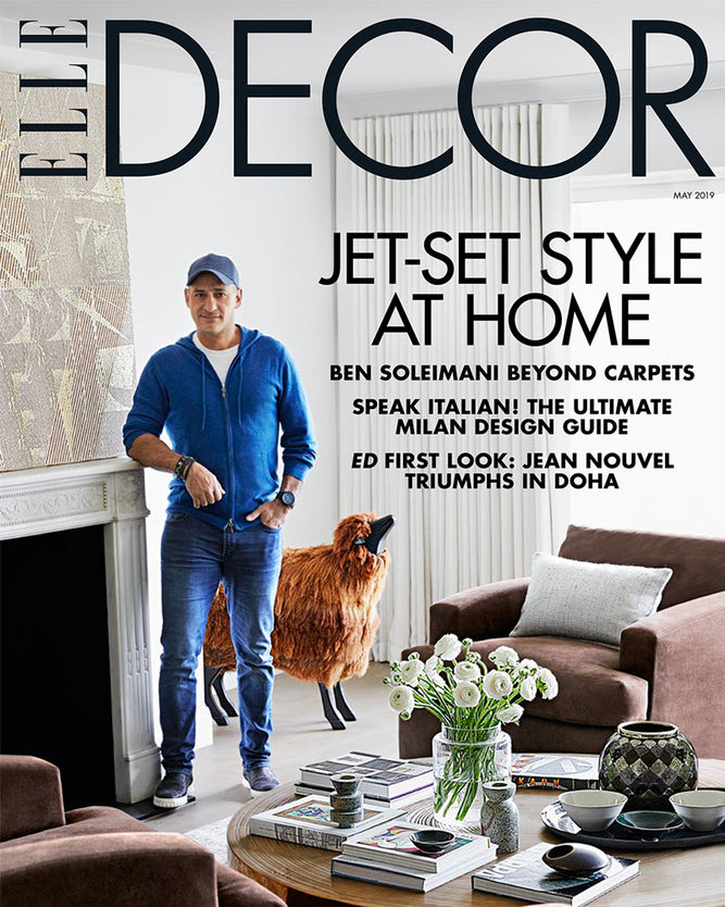 Ben Soleimani - Elle Decor May 2019 Cover feature