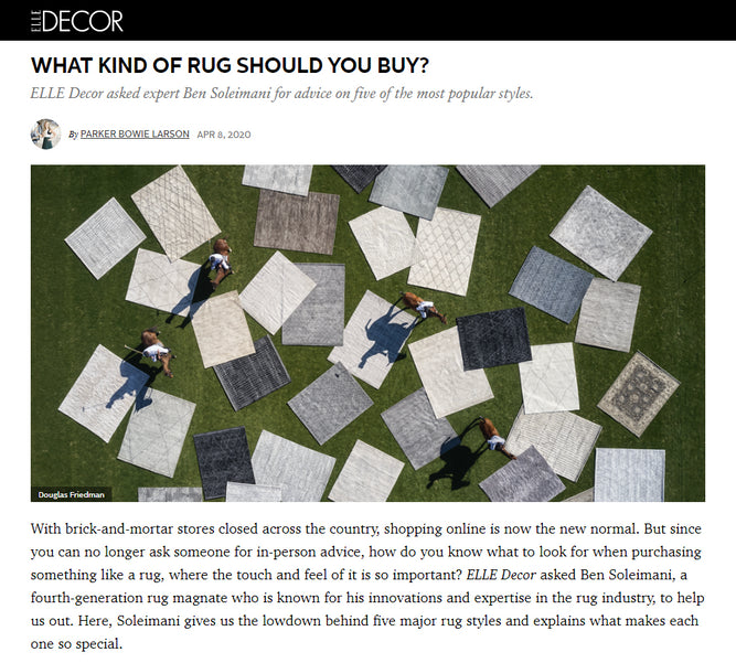 Ben Soleimani - WHAT KIND OF RUG SHOULD YOU BUY?