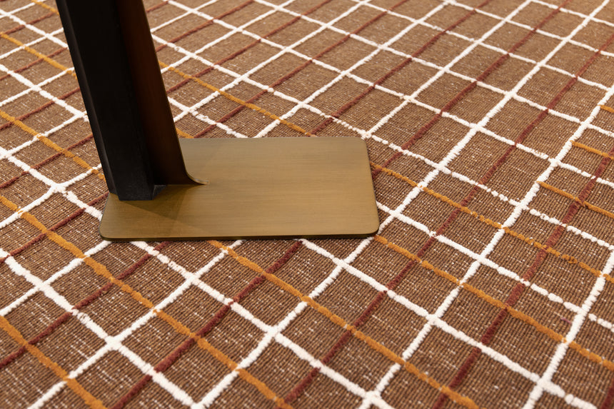 Variegated Grid | Mustard
