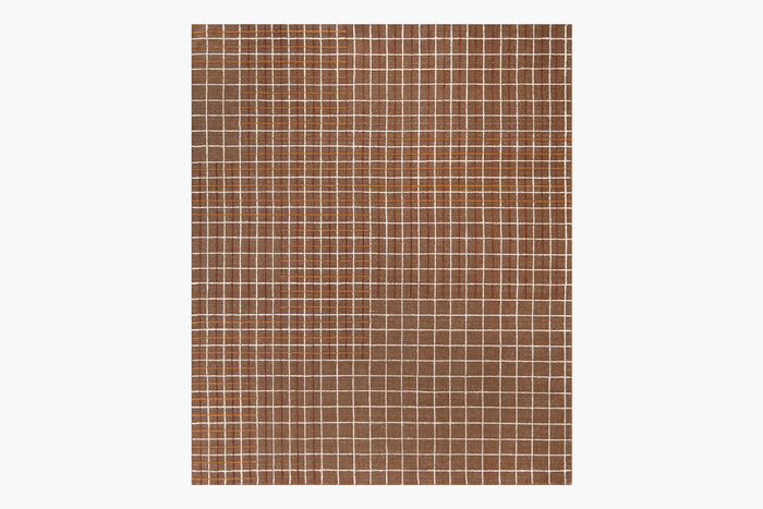 Variegated Grid | Mustard / Amber
