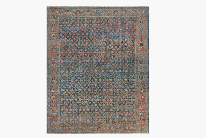 SENNEH RUG, WEST PERSIA, 14'3" X 19'8"