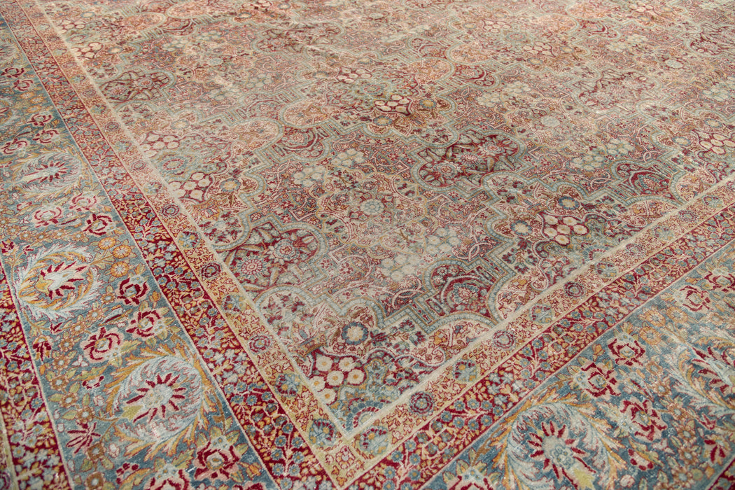 KERMAN RUG, AR31459, SOUTH EAST PERSIA, 12'9" X 18'5"