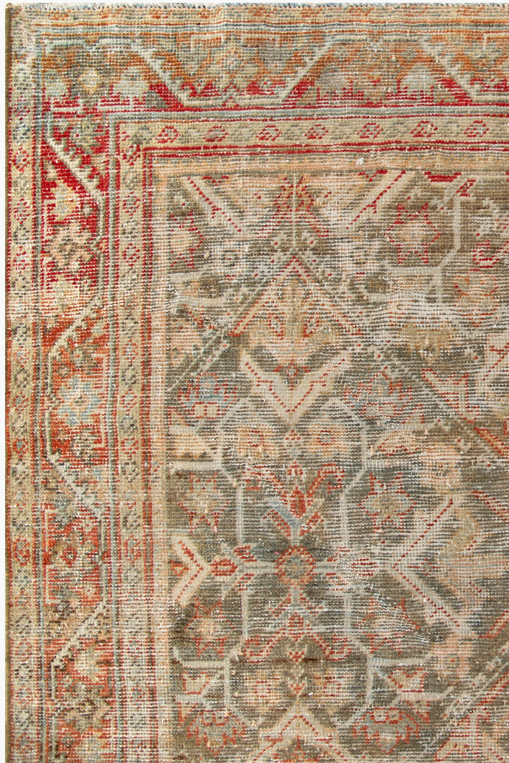 AR31476/10060521, MAHAL RUG, WEST PERSIA, 4' 1" X 6' 5"