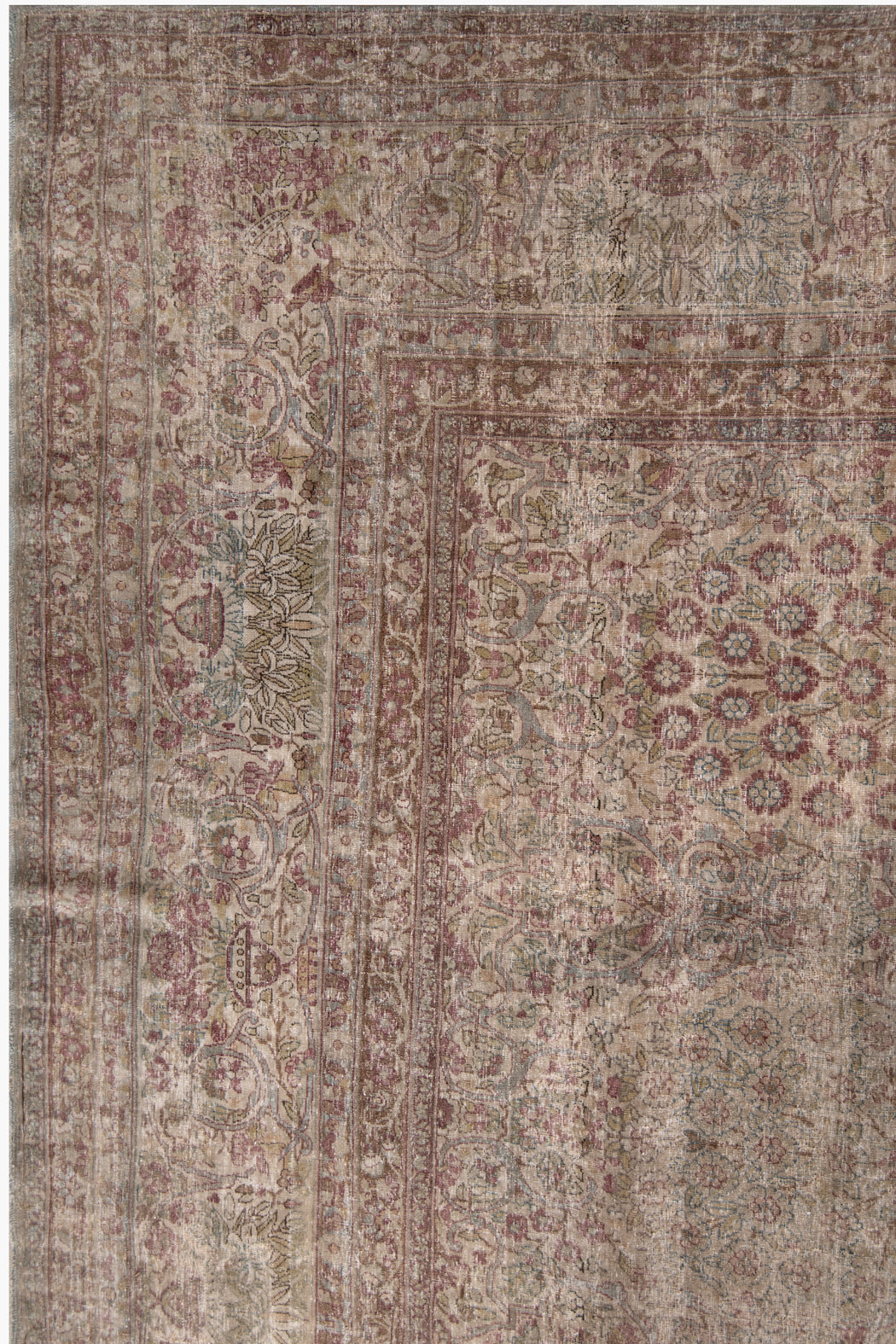 AR31487/10058701, YAZD RUG, SOUTH EAST PERSIA, 13'6" X 21'