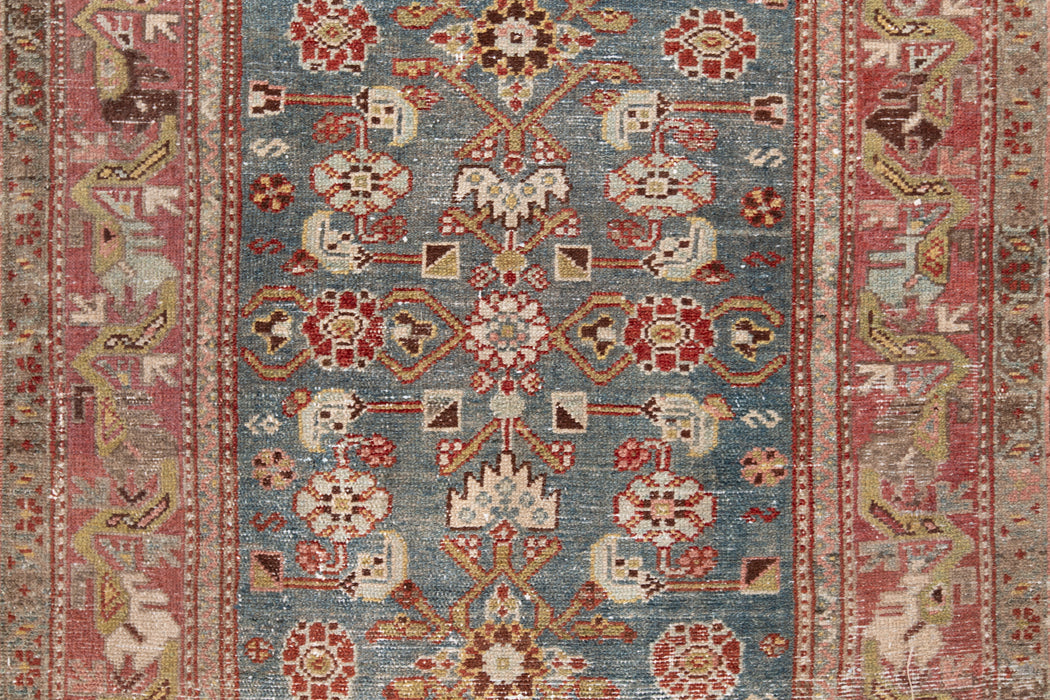 AR31502, MALAYIR RUG, WEST PERSIA, 3'4" X 15'8"