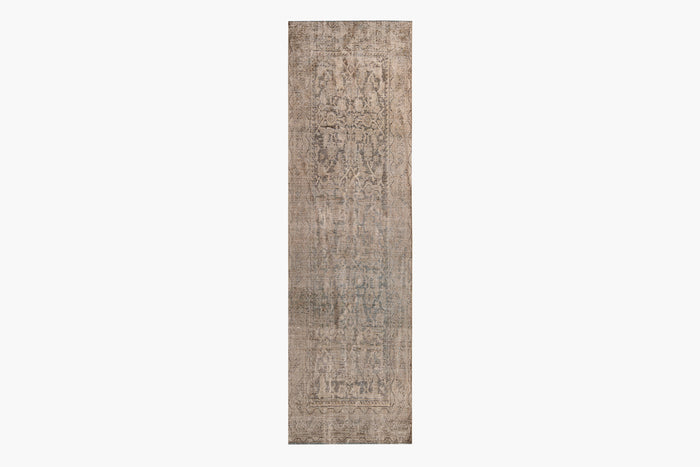 AR31510, MAHAL RUG, WEST PERSIA, 3'3" X 11'2"
