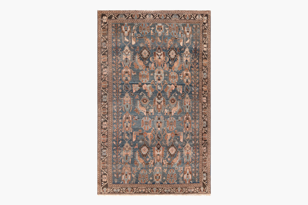 AR31527, MALAYIR RUG, WEST PERSIA, 4'05" X 7'