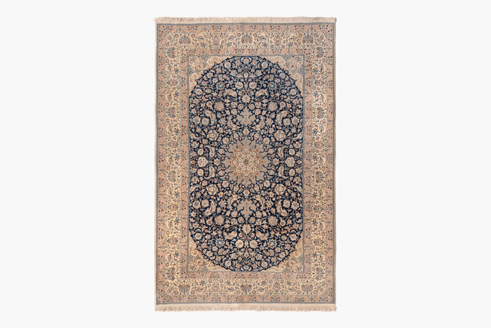 AR31551, Isfahan Rug, Central Persia, 5'6" X 8'6"