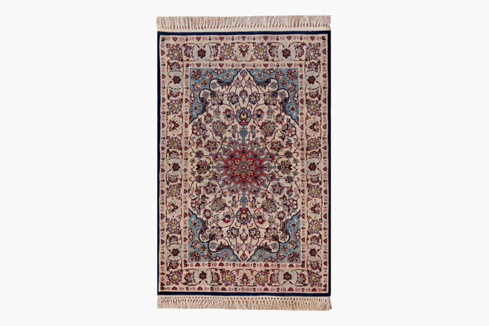 AR31553, Isfahan Rug, Central Persia, 2'2" X 3'4"
