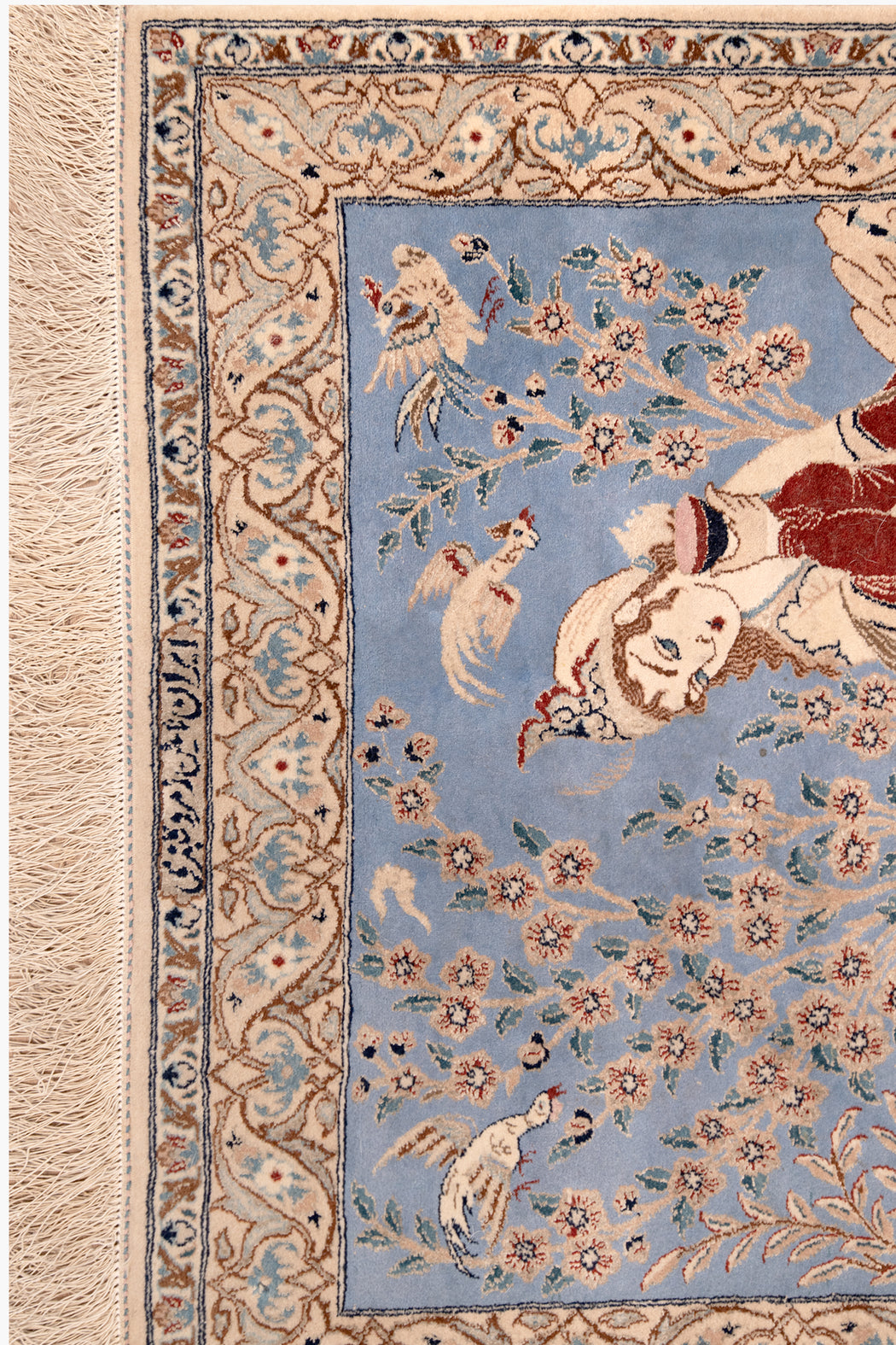 AR31554, Isfahan Rug, Central Persia, 2'7" X 3'10"