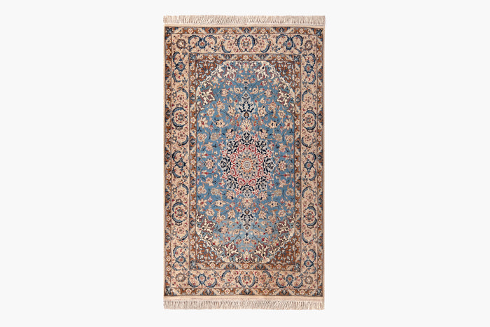 AR31560, Isfahan Rug, Central Persia, 3'6" X 5'10"