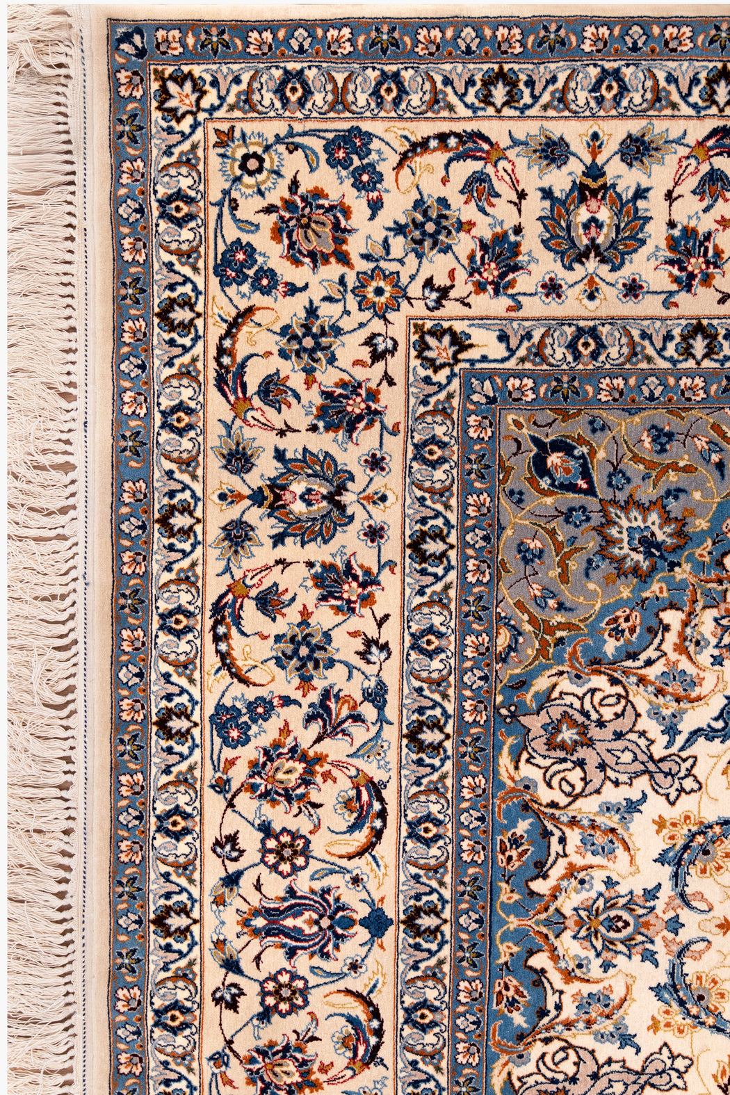 AR31561, Isfahan Rug, Central Persia, 4'10" X 7'10"