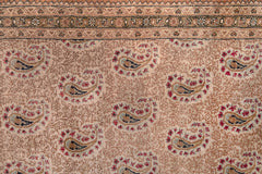 AR31562, Ghom Silk Rug, Central Persia, 2' X 3'