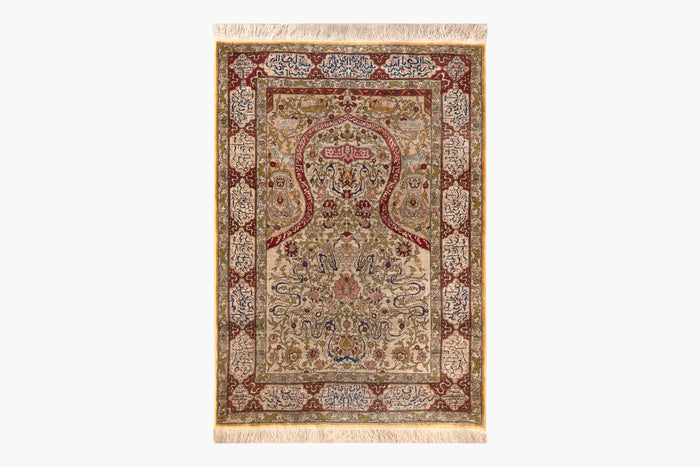 AR31565, Hereke Rug, West Anatolia, 3'4" X 4'9"