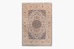 AR31568, Isfahan Rug, Central Persia, 5'2" X 7'1"