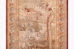 AR31569, A 19th century Aubusson Rug, 4'4" X 10'2"