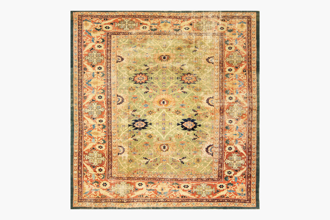 AR31571, SULTANABAD RUG, WEST PERSIA, 11'2" X 11'9"