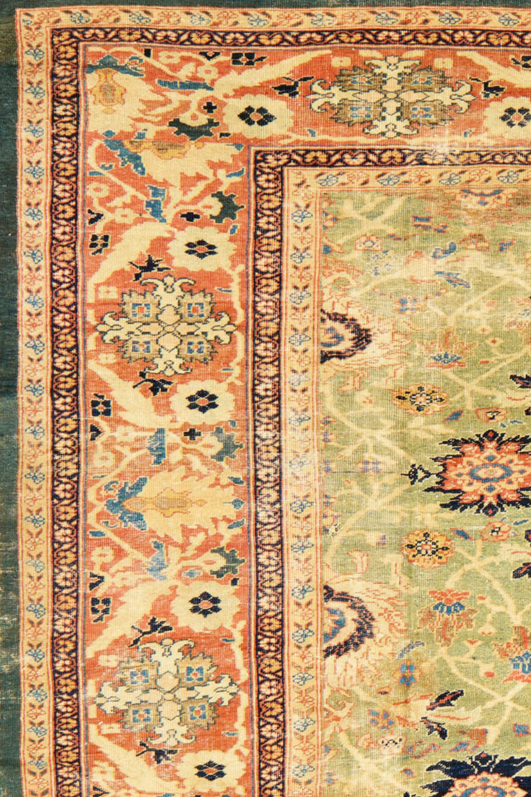 AR31571, SULTANABAD RUG, WEST PERSIA, 11'2" X 11'9"