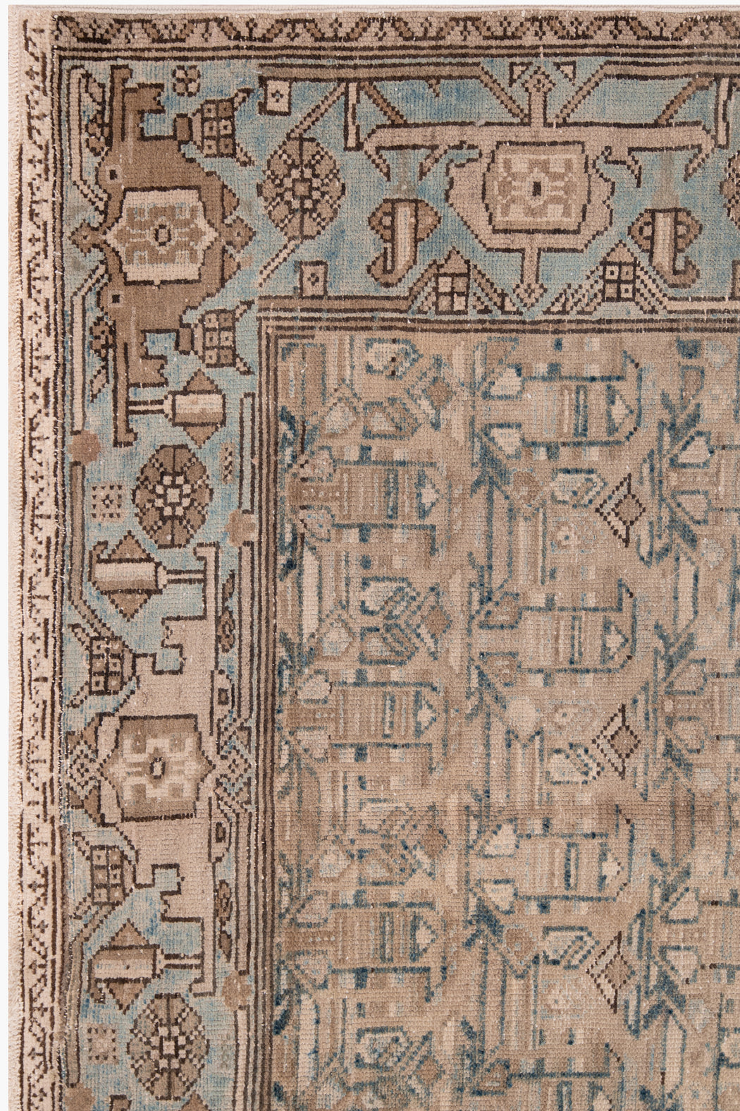 BC31014/1864, MALAYIR RUG, WEST PERSIA, 4'1" X 6'1"
