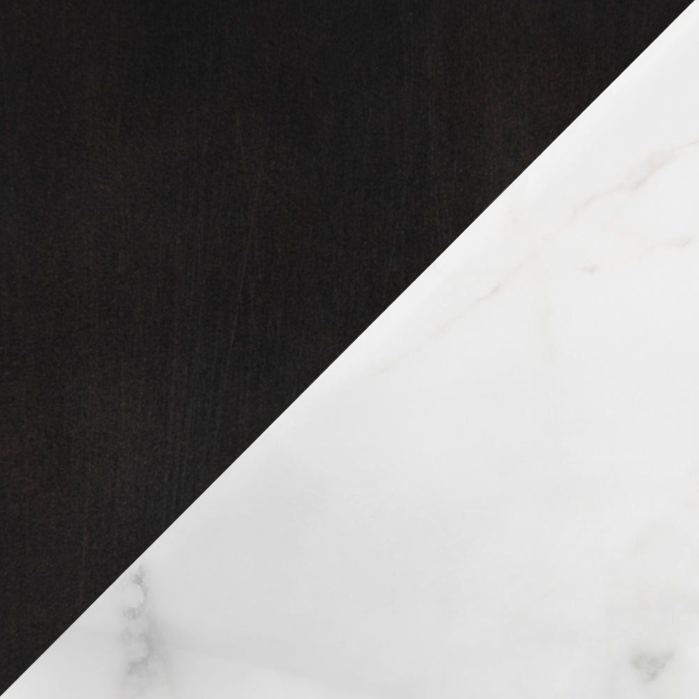 Bronze | White Marble