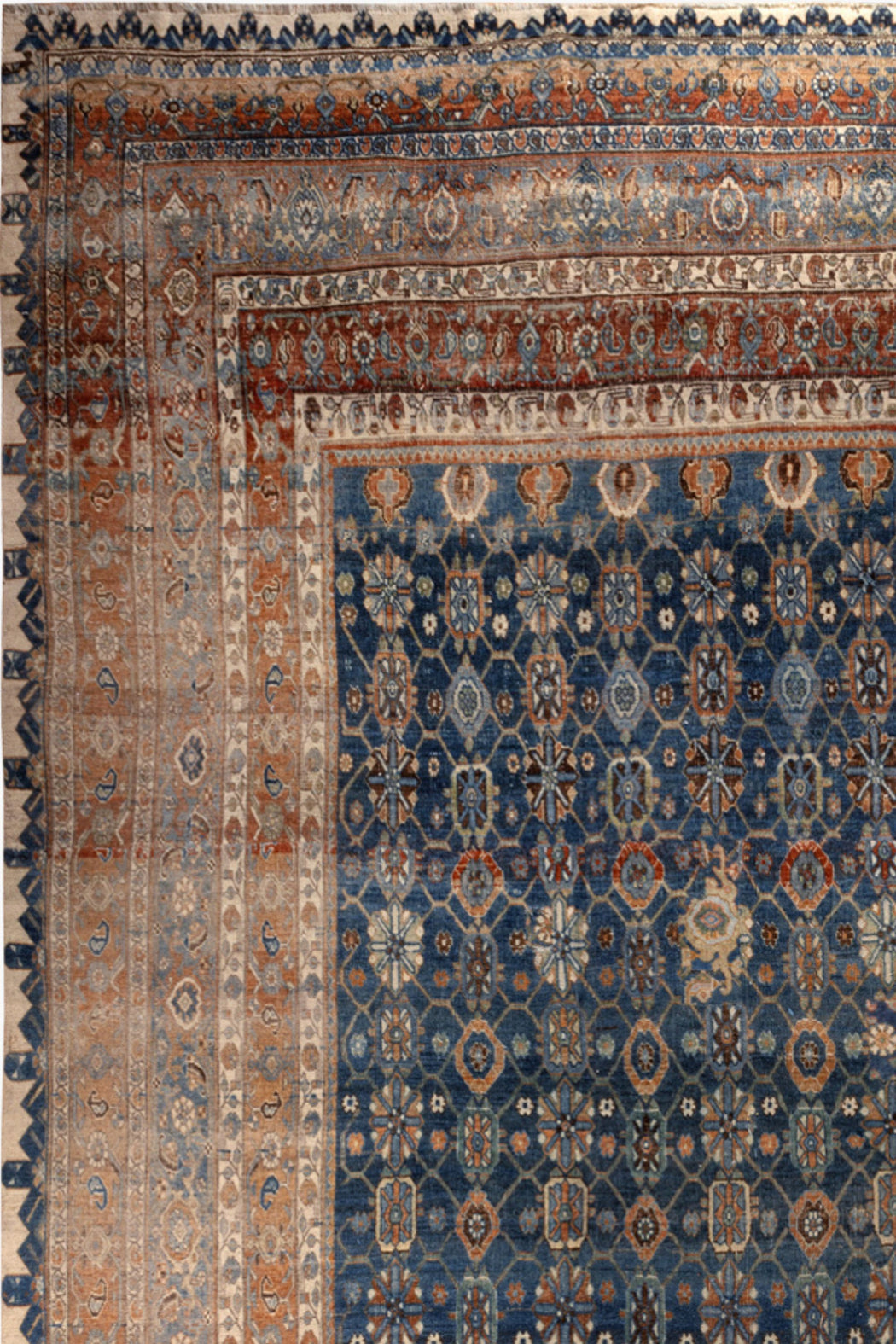 AR31463/7522, BIDJAR RUG, PERSIAN KURDISTAN, 12'3" X 16'1"