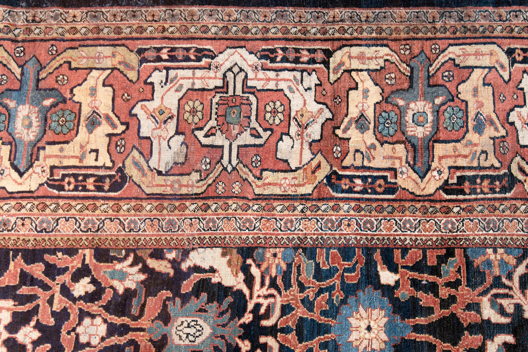 BC31528/2135, SULTANABAD RUG, WEST PERSIA, 13'3" X 22'1"