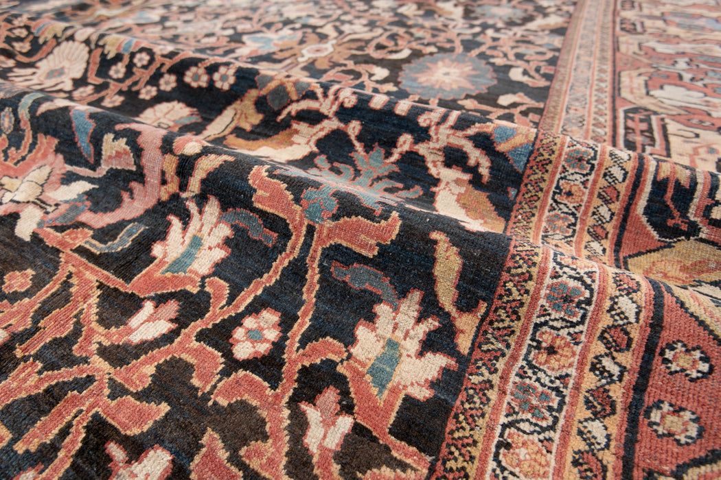 BC31528/2135, SULTANABAD RUG, WEST PERSIA, 13'3" X 22'1"