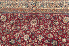 BC31531/12384, MASHAD RUG, NORTH EAST PERSIA, 8'4" X 12'9"