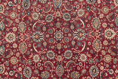 BC31531/12384, MASHAD RUG, NORTH EAST PERSIA, 8'4" X 12'9"