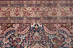 BC31533/8072, KERMAN LAVAR RUG, SOUTH EAST PERSIA, 10'7" X 14'