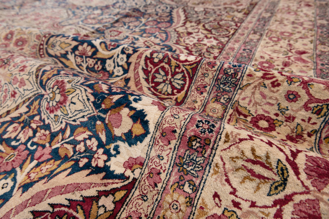 BC31533/8072, KERMAN LAVAR RUG, SOUTH EAST PERSIA, 10'7" X 14'