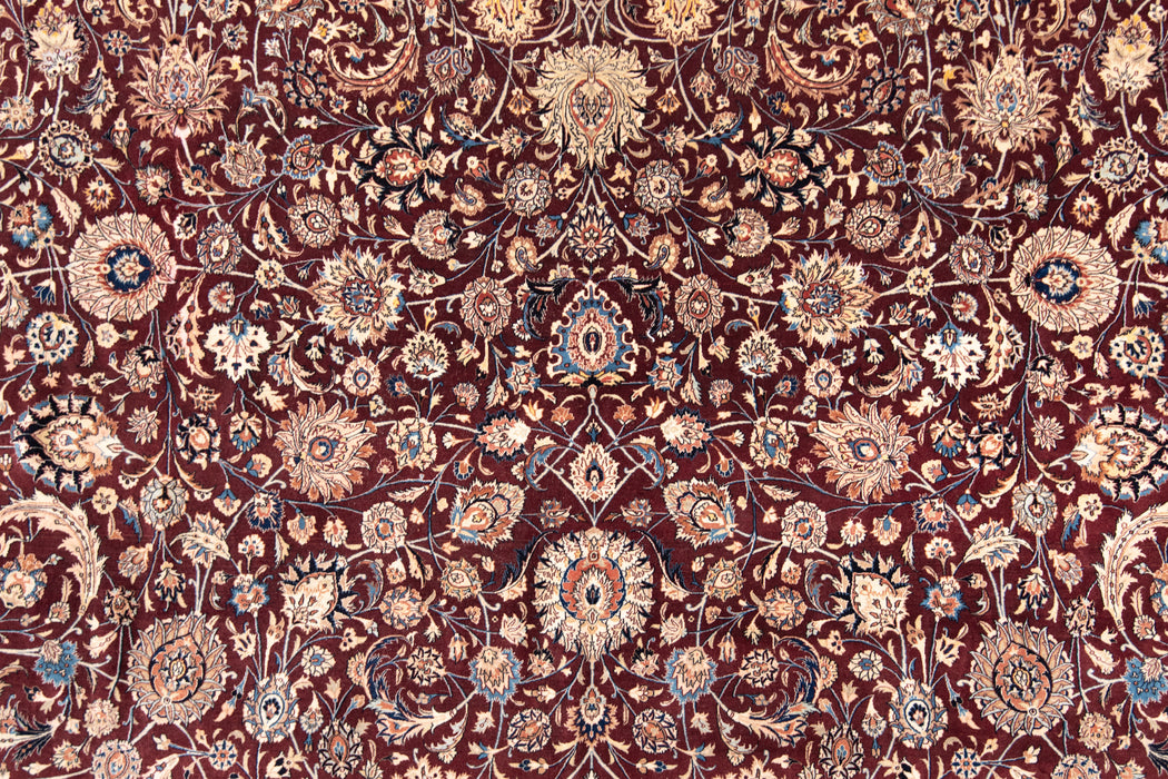 BC31534/174407, MASHAD RUG, NORTH EAST PERISA, 12'7" X 16'6"
