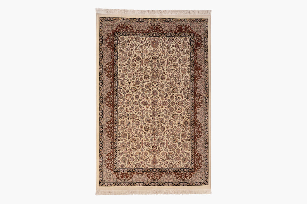 BC31535/109452, MASHAD RUG, NORTH EAST PERSIA, 5'3" X 8'7"