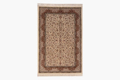BC31535/109452, MASHAD RUG, NORTH EAST PERSIA, 5'3" X 8'7"
