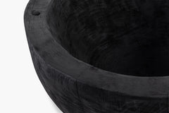 Eira Wooden Bowl - Black Wood