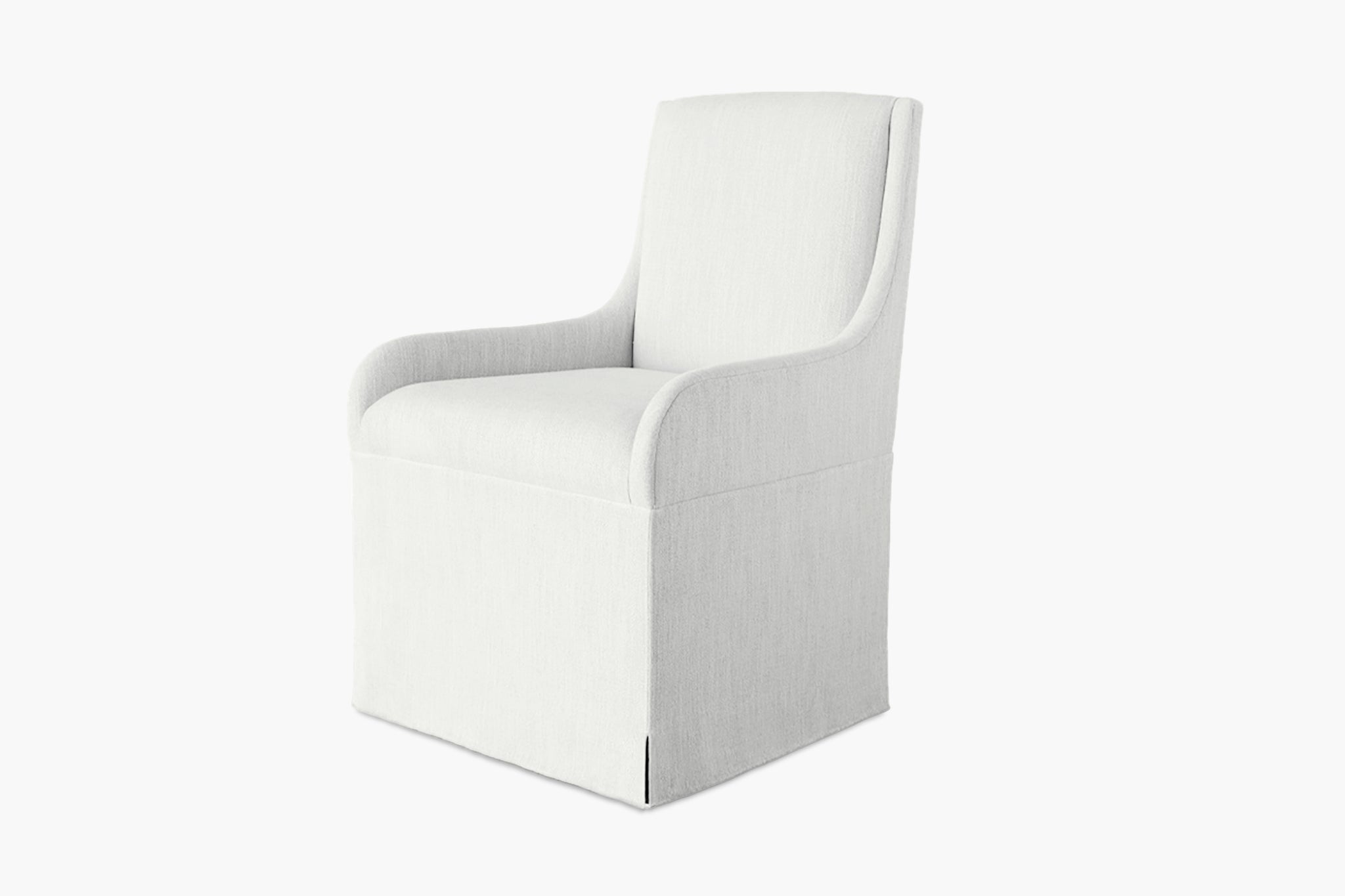 Custom Quick Ship Ceres Slope Arm Dining Chair