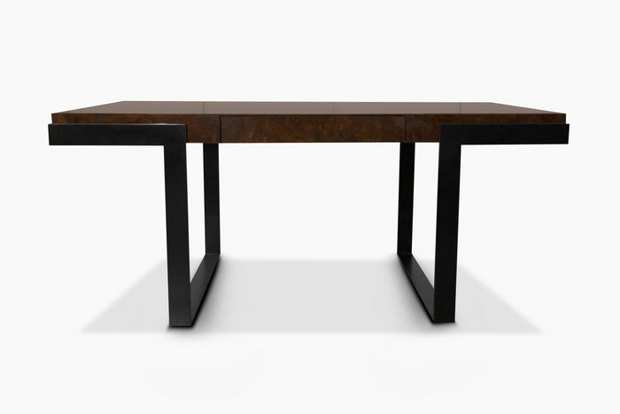 Linden Walnut Burl Desk
