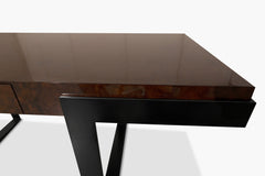 Linden Walnut Burl Desk