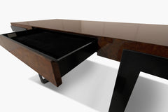 Linden Walnut Burl Desk