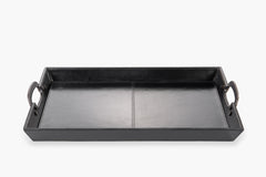 Cade Leather Serving Tray