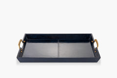 Cade Leather Serving Tray