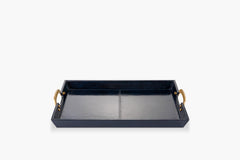 Cade Leather Serving Tray