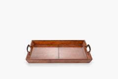 Cade Leather Serving Tray