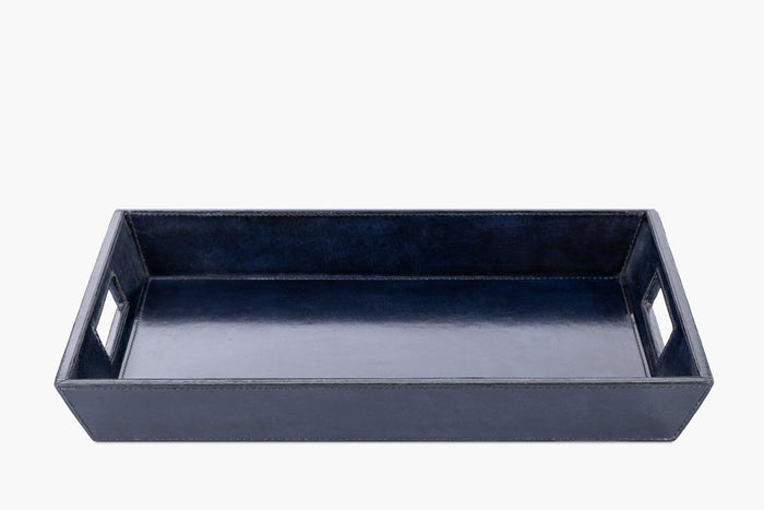 Bromes Leather Serving Tray