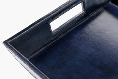 Bromes Leather Serving Tray