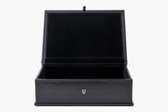 Bromes Leather Document Box