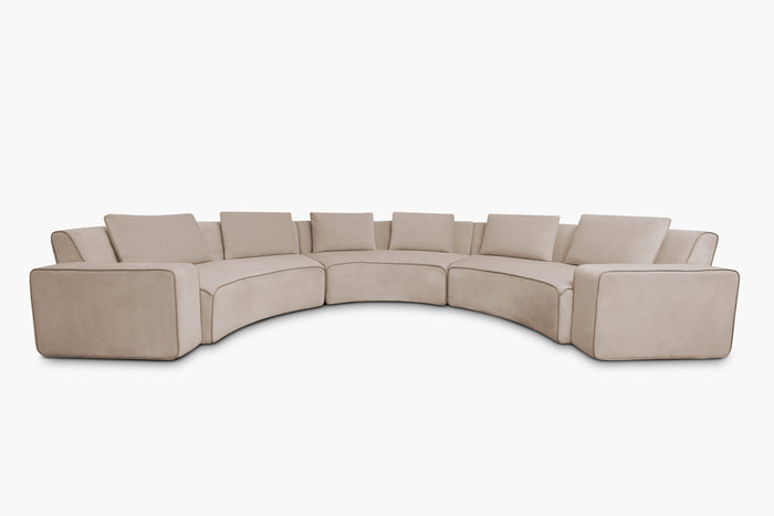 Sawyer Curved Sectional Sofa